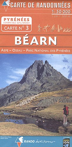 Imagen de archivo de Bearn - National Park of the Pyrenees: RANDO.03 - Echelle 1 cm = 500 m a la venta por medimops