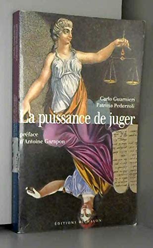 Stock image for La Puissance de juger for sale by Ammareal