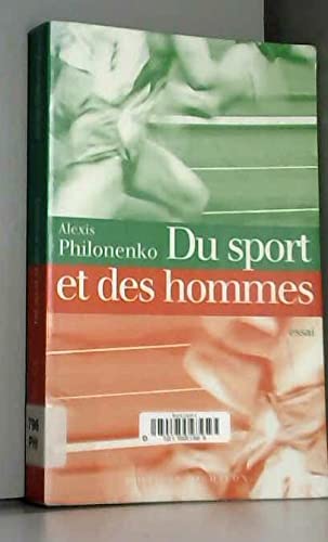 Beispielbild fr Du sport et des hommes : [essai] zum Verkauf von Ammareal