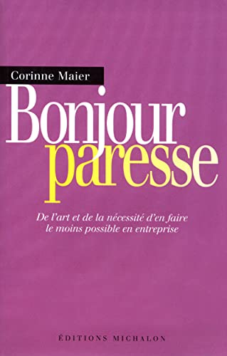 Stock image for Bonjour paresse for sale by SecondSale