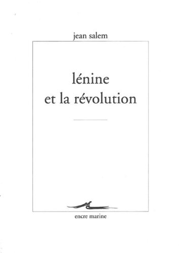 9782841863198: Lnine et la rvolution (Encre Marine)