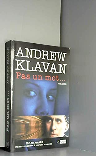 Imagen de archivo de Pas un mot? (French Edition) a la venta por Better World Books