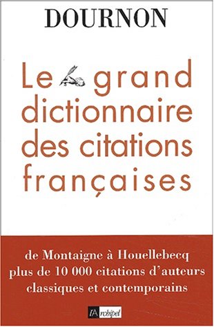 Beispielbild fr Le grand dictionnaire des citations franaises zum Verkauf von Ammareal