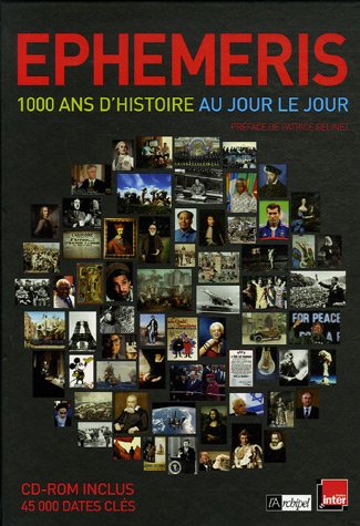 Beispielbild fr Ephemeris : 1000 ans d'histoire au jour le jour (1Cdrom) zum Verkauf von Ammareal