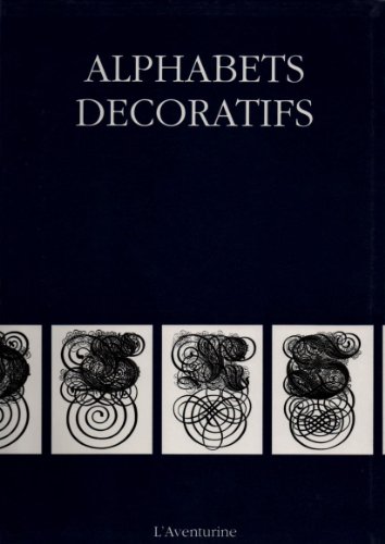 Stock image for Alphabets Decoratifs for sale by GF Books, Inc.