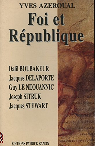 Stock image for Foi et Rpublique for sale by Ammareal