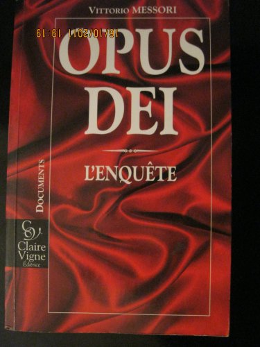 Beispielbild fr Opus Dei zum Verkauf von medimops