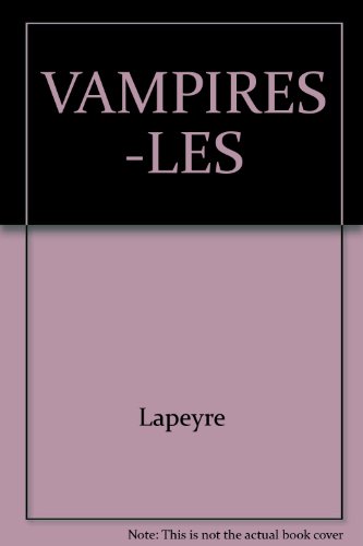 9782841930012: Vampires