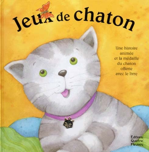 Imagen de archivo de Jeux de chaton (livre anim avec mdaille en mtal dor) a la venta por secretdulivre