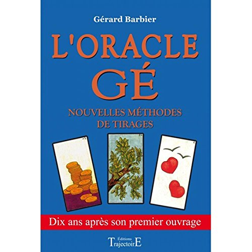 Beispielbild fr Oracle G - Nouvelles mthodes de tirages zum Verkauf von Gallix