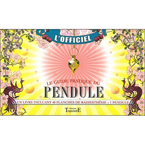 9782841976157: Coffret Le guide pratique du pendule: Un livre avec 40 cartes pendulaires + 1 pendule