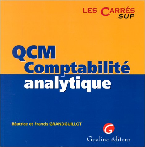 Beispielbild fr QCM comptabilit analytique zum Verkauf von Ammareal