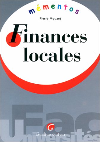 Stock image for Finances locales for sale by Ammareal