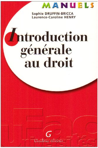 9782842005344: Introduction gnrale au droit