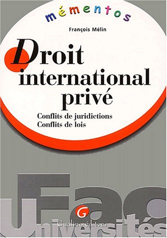 Stock image for Droit international priv for sale by LiLi - La Libert des Livres