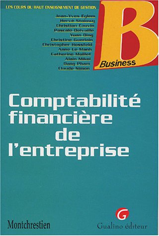 Beispielbild fr Comptabilit Financire De L'entreprise zum Verkauf von RECYCLIVRE
