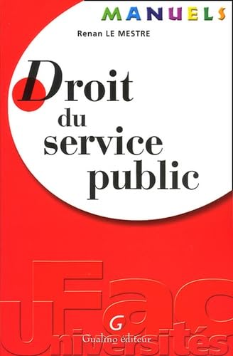 Stock image for Droit du service public for sale by Ammareal