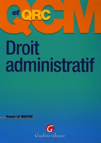 Stock image for Droit administratif : QCM et QCR for sale by Ammareal