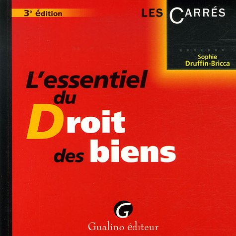 9782842009960: L'essentiel du Droit des biens