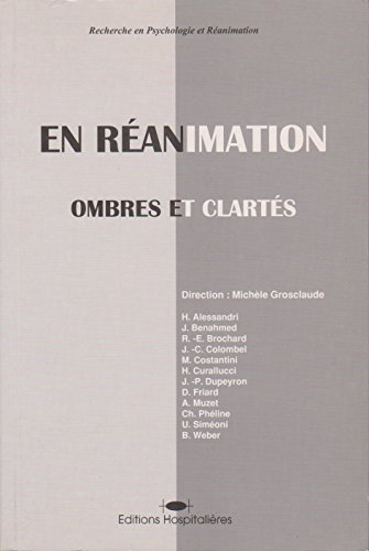 Stock image for Recherche en psychologie et ranimation : En ranimation, ombres et clarts for sale by medimops