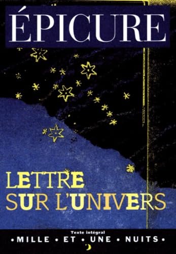 Beispielbild fr Lettre sur l'univers (La Petite Collection) (French Edition) zum Verkauf von HPB-Diamond