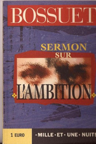 Beispielbild fr Sermon Sur L'ambition zum Verkauf von RECYCLIVRE