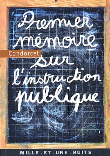 Stock image for Mmoire sur l'instruction publique. for sale by medimops