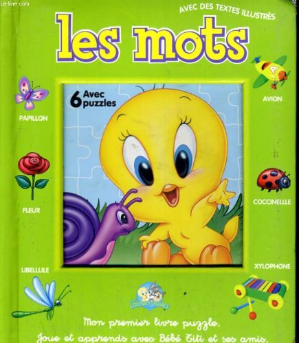 9782842168988: Les mots. mon premier lire puzzle. joue et apprends avec bebe titi et ses amis