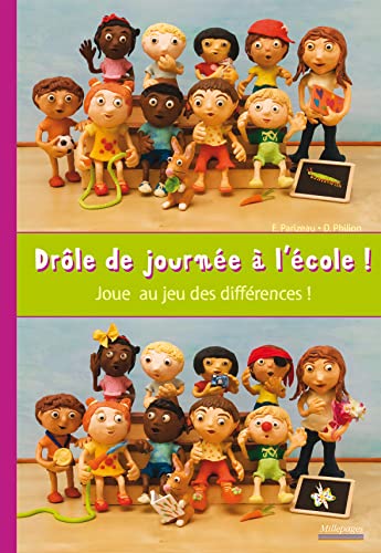 Imagen de archivo de Drle De Journe  L'cole ! : Joue Au Jeu Des Diffrences ! a la venta por RECYCLIVRE