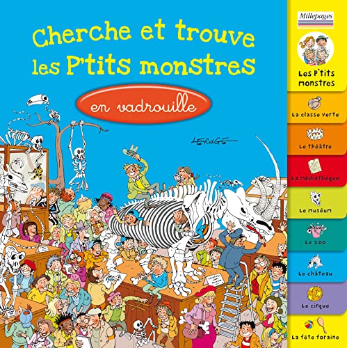 Beispielbild fr Cherche et trouve les p'tits monstres en vadrouille zum Verkauf von Ammareal