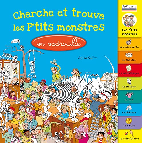 Stock image for Cherche et trouve les p'tits monstres en vadrouille for sale by Ammareal