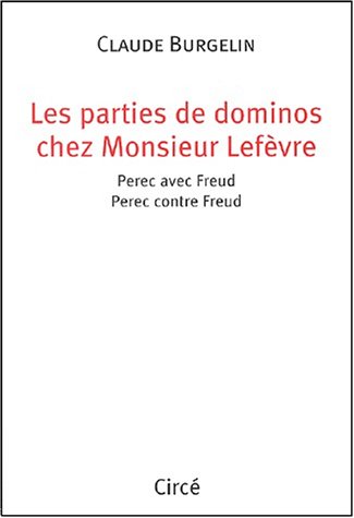 PARTIES DE DOMINOS (9782842420017) by BURGELIN, Claude
