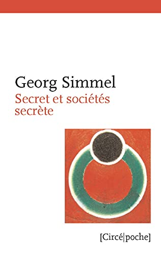 Beispielbild fr Secret et socits secrtes [Poche] Simmel, Georges zum Verkauf von BIBLIO-NET