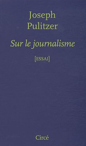 Stock image for Sur Le Journalisme for sale by RECYCLIVRE