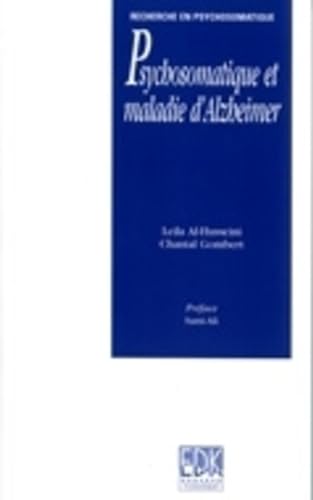 Stock image for Psychosomatique et maladie d'Alzheimer for sale by medimops