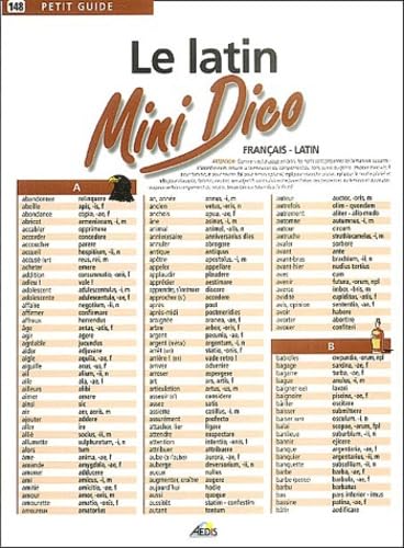 Beispielbild fr Le latin : Mini Dico franais-latin zum Verkauf von medimops