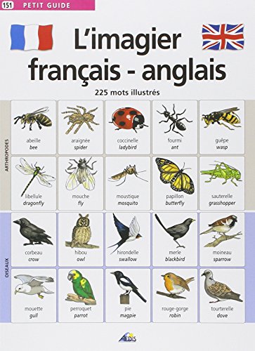 9782842592400: PG151 - L'imagier franais-anglais : 225 Mots illustrs