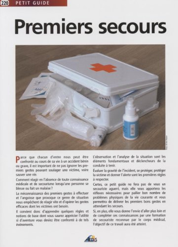 Stock image for PG220 - Premiers secours for sale by Ammareal