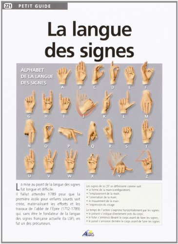 9782842593285: PG221 - La langue des signes