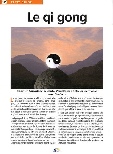 9782842596064: PG315 - Le qi gong