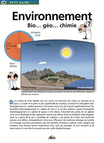 Beispielbild fr PG338 - Environnement : Bio. go. chimie zum Verkauf von Ammareal