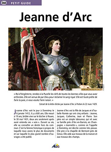 Stock image for PG344 - Jeanne d'Arc [Broch] Aedis for sale by BIBLIO-NET