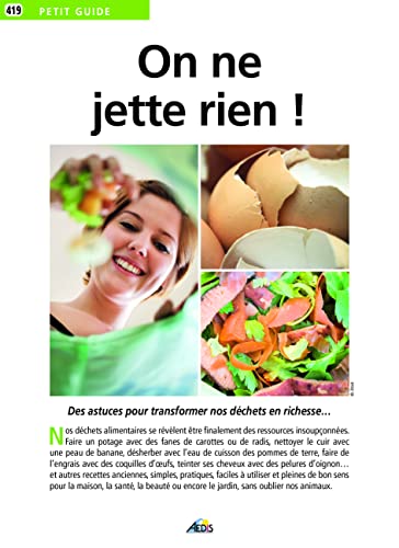 Stock image for On ne jette rien! for sale by WorldofBooks