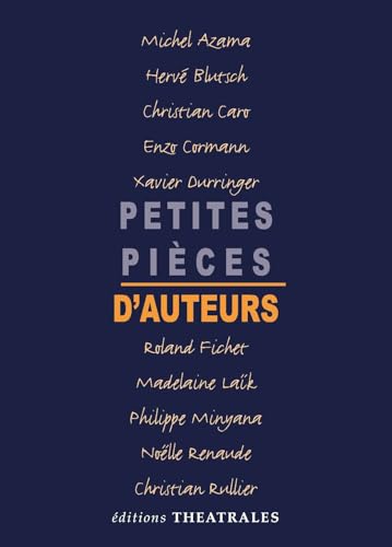 Beispielbild fr Petites Pices D'auteurs zum Verkauf von RECYCLIVRE