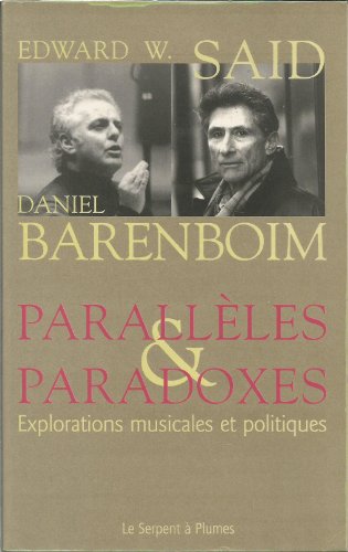 9782842614249: Parallles et paradoxes: Explorations musicales et politiques