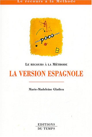 Beispielbild fr Version Espagnole zum Verkauf von RECYCLIVRE