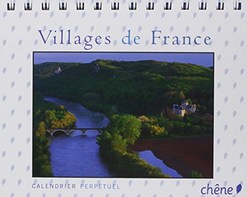 Stock image for Calendrier perptuel Villages de France for sale by Ammareal