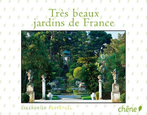 9782842777975: Jardins de France: Calendrier perptuel