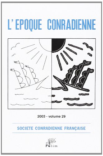 EPOQUE CONRADIENNE 2003 VOLUME 29 isbn 2842872843