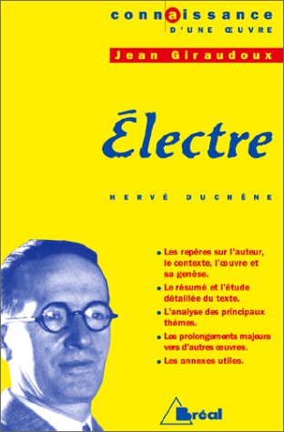 Stock image for Electre - giraudoux for sale by Librairie Th  la page